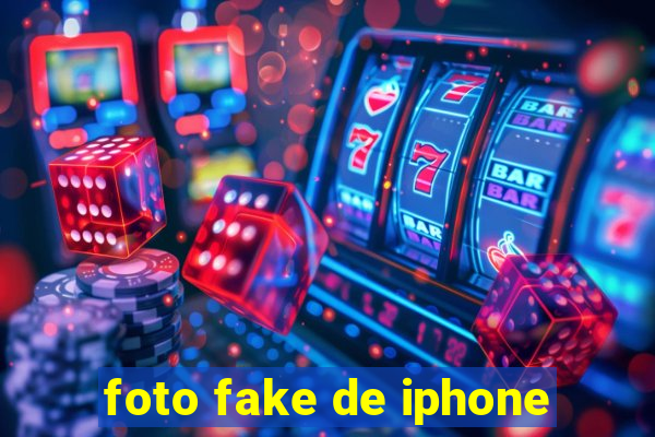 foto fake de iphone